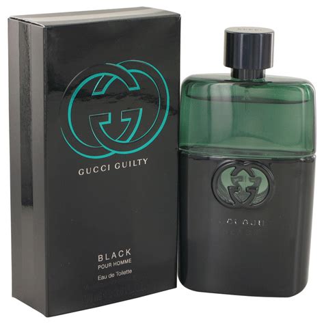 men's gucci guilty black|gucci black aftershave for men.